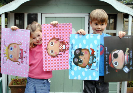 mats2pic Large Children's Placemats